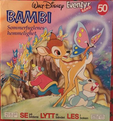 Omslag for Bambi - Sommerfuglenes hemmelighet